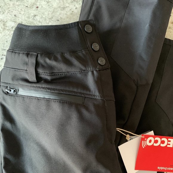 Avalanche Womens High-Waisted Slim Fit Ski Pants - Picture 9 of 12